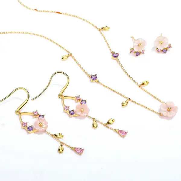 FLORAL JEWELRY SET