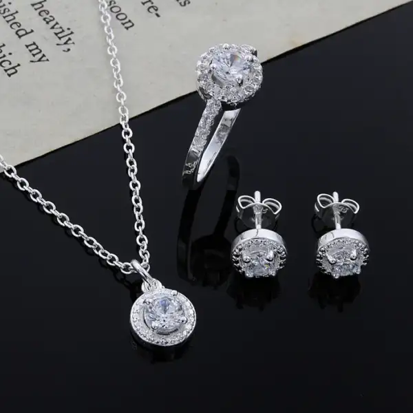 ZIRCON JEWELRY SUIT - Image 2