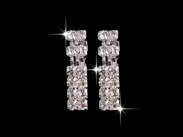 HAO YUE JEWELRY SET, FOREIGN TRADE EXPLOSION JEWELRY, BRIDAL JEWELRY FOUR SETS, WEDDING MATCH CRYSTAL JEWELRY SET - Image 2
