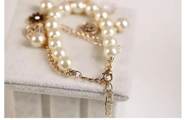 PEARL FLOWER BRACELET JEWELRY - Image 3