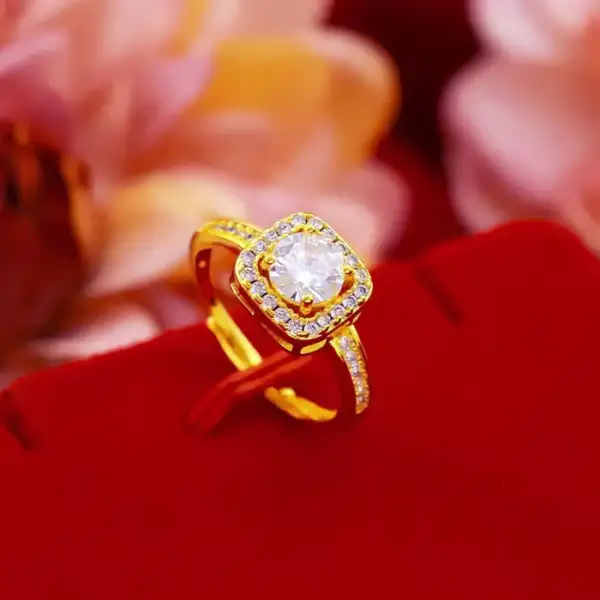 FASHION JEWELRY THREE-PIECE FASHION MICRO INLAID ZIRCON SUIT EARRINGS FOR WOMEN - Image 5